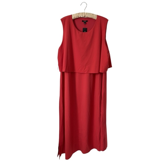 Alfani‎ sleeveless melon midi dress NWT - Picture 1 of 5